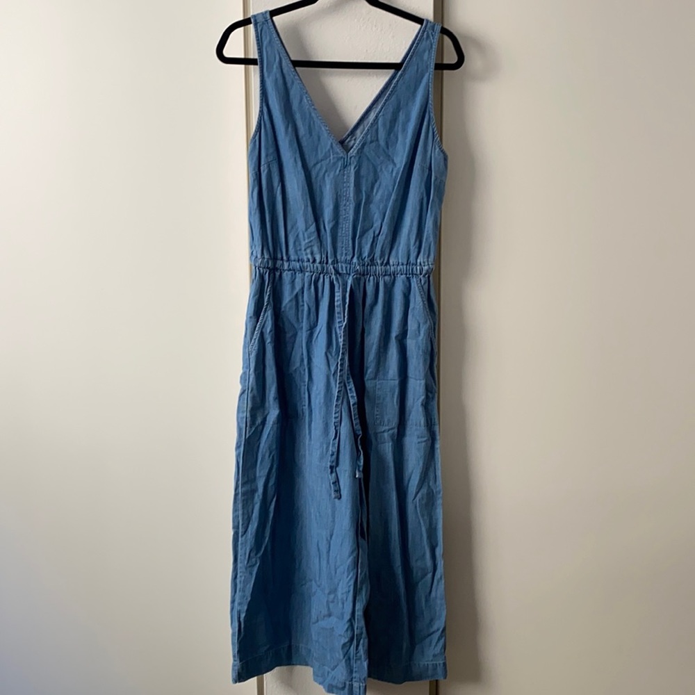 Gap denim jumpsuit